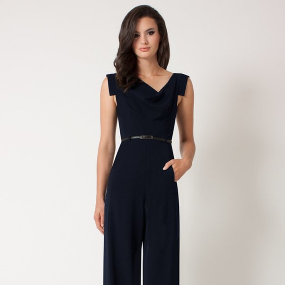 Black Halo Pants - Black Halo Jackie O jumpsuit size 4